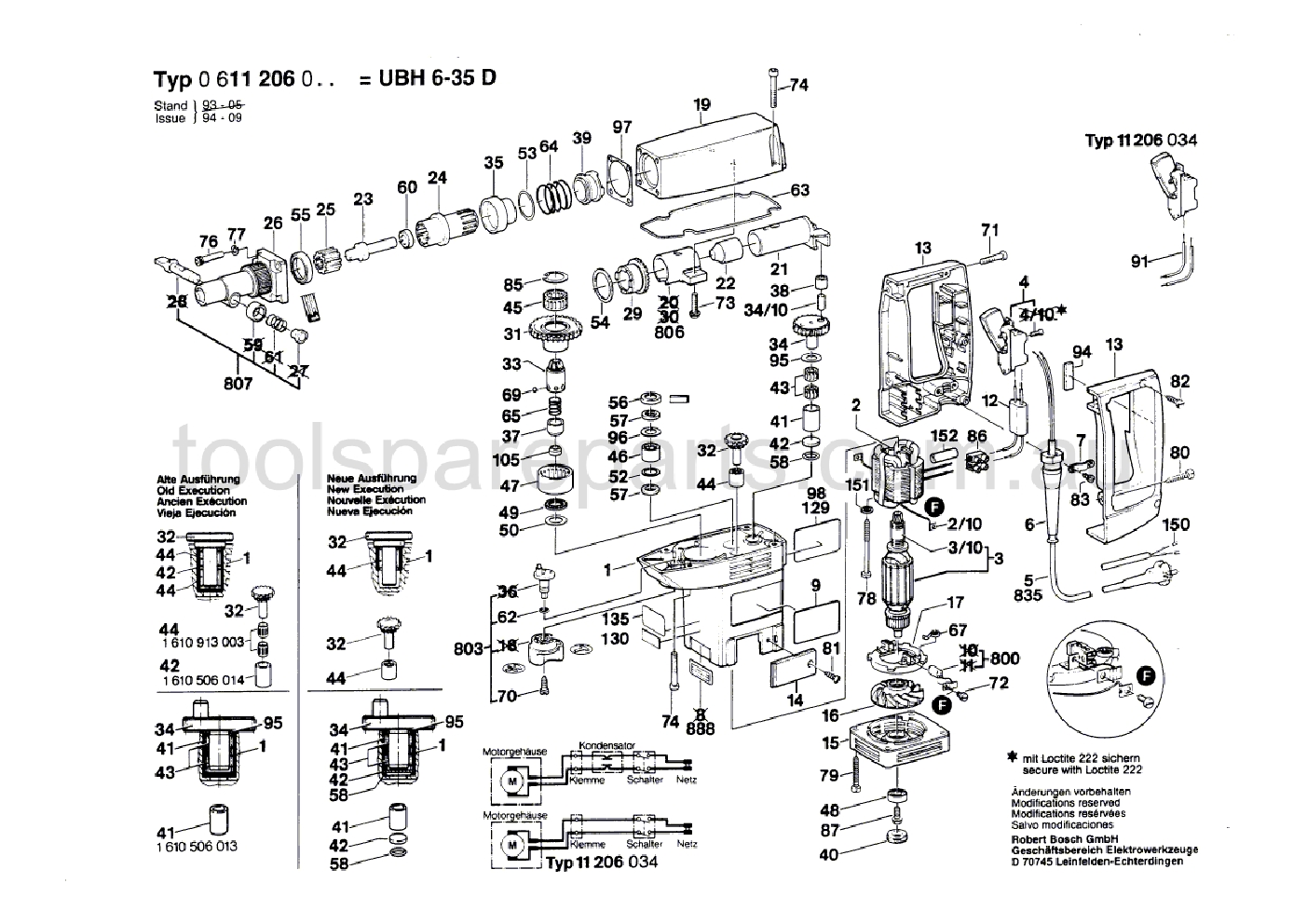 Bosch Ubh 6/35 Manual